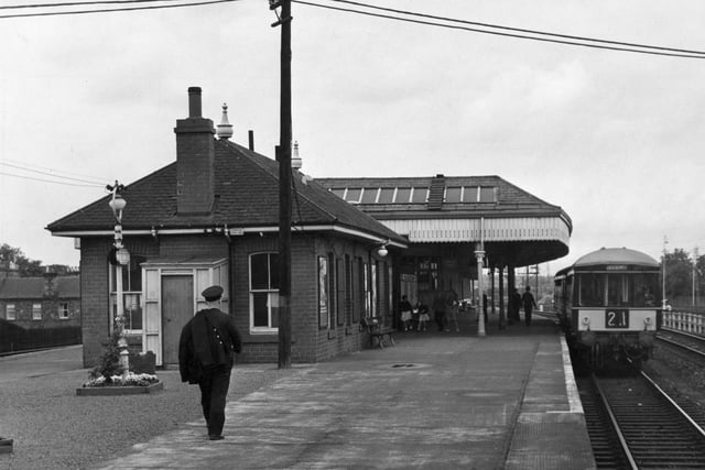 Portobello railway station in August 1964