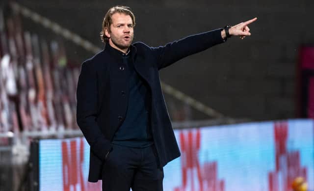 Robbie Neilson watched Hearts win comfortably against Alloa at Tynecastle.