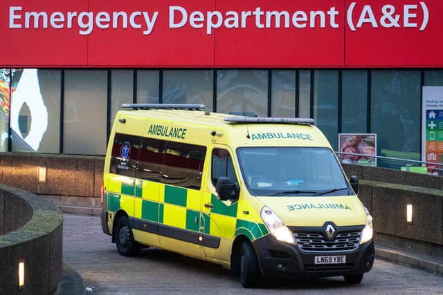 Health secretary Humza Yousaf has been urged to take action to support struggling accident and emergency staff who are at risk of burnout, while combating "absurd" waiting times. Picture: Dominic Lipinski/PA Wire