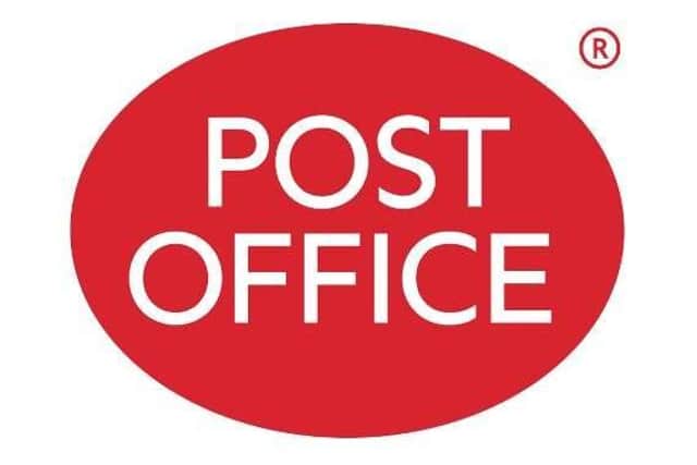 Post Office logo.