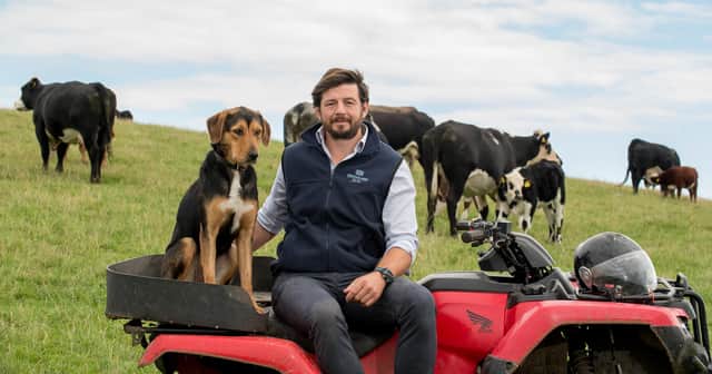 Peter Eccles, Saughland Farm, Pathhead, Midlothian. Photo supplied by Farmers Weekly.
