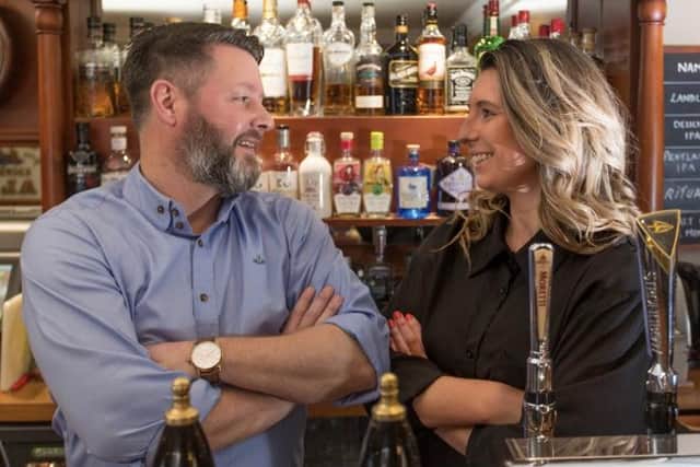 Darren Love and Corinne Jones, owners of the Railway Inn, have been forced to sell the Juniper Green pub.
