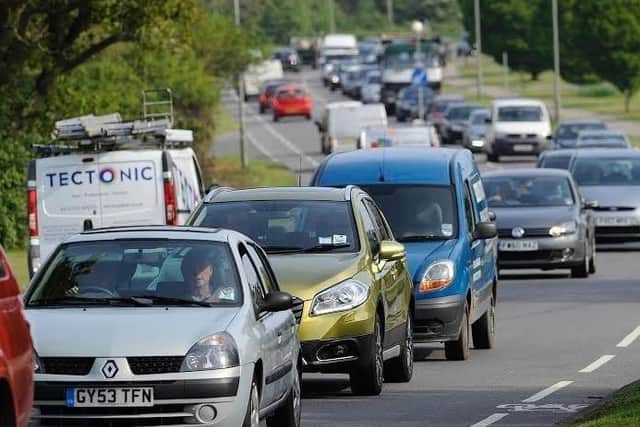 Drivers in Edinburgh are facing severe delays due to Easter weekend traffic.