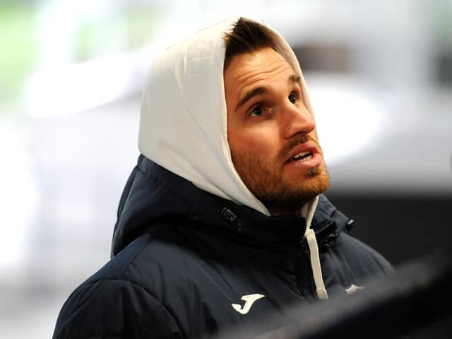 David Goodwillie is back playing football. Pic: Fife Photo Agency