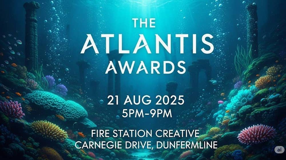 The Live event will be held at the Fire Station Creative in Dunfermline