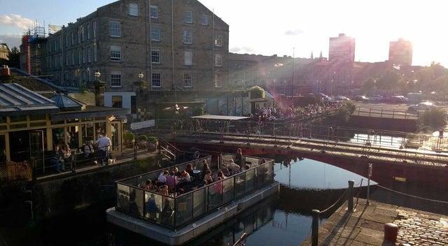 Head down to Leith's bustling Shore and try Teuchters Landing, the bar on the water, for some tasty scran and a pint. Sample the lip-smacking haggis, neeps, and tatties, haggis (and vegan haggis) stovies, and veggie haggis burger here.