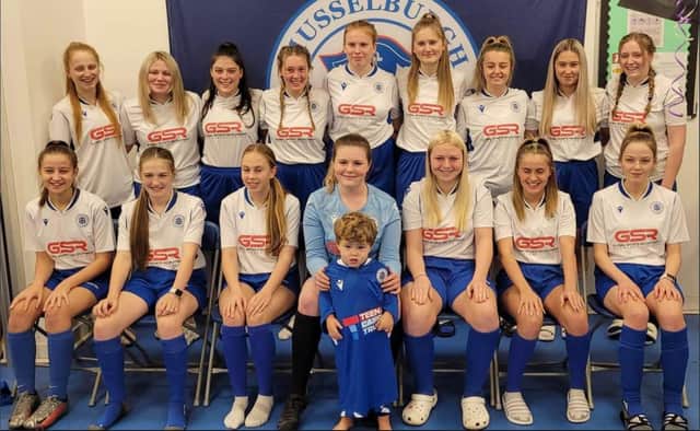 The under-17s are one of three Musselburgh Windsor girls teams gearing up to play in a League Cup final on the same day on November 28.