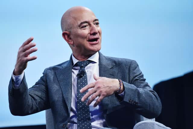 There are just over 3,000 billionaires in the world and Jeff Bezos is the fourth wealthiest in that demographic.