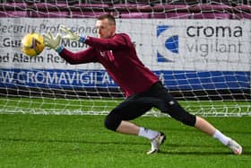 Hearts are keen to sign goalkeeper Ross Stewart permanently once his Livingston contract expired.