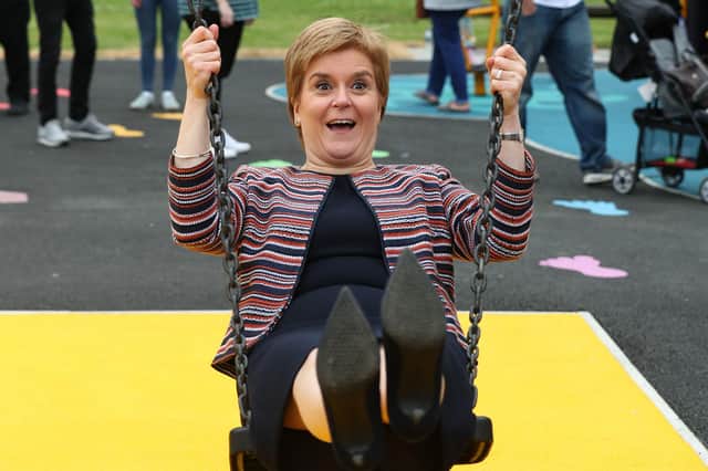Nicola Sturgeon is likely to have more influence on the Edinburgh City Council elections than the performance of the SNP councillors (Picture: Andrew Milligan/PA)