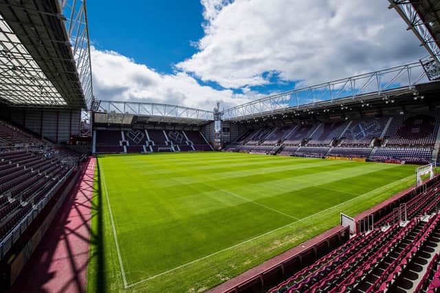It will be a full house at Tynecastle Park on Thursday night for the visit of FC Zurich. Picture: Ross Parker / SNS