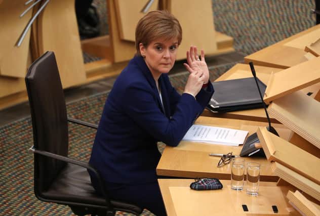 Nicola Sturgeon said that sending all children back to school would 'lead to parents socialising more'.