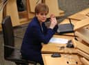 Nicola Sturgeon said that sending all children back to school would 'lead to parents socialising more'.