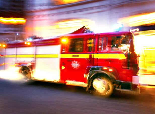Firefighters race to deal with an emergency call (Picture: Scott Barbour/Getty Images)