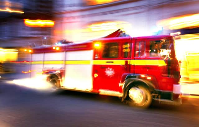 Firefighters race to deal with an emergency call (Picture: Scott Barbour/Getty Images)
