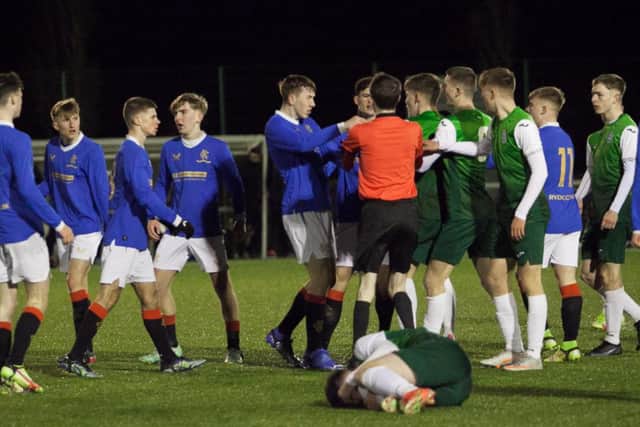 Previous encounters between the two teams have been a bit feisty. Picture: Maurice Dougan