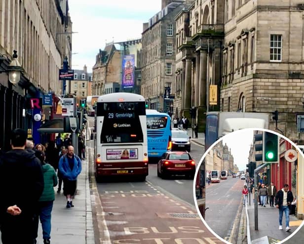 South Bridge Edinburgh: residents say the city centre street’s pavements are not wide enough to handle high footfall in the area