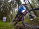 Elena McGorum in action at Glentress, where the world's best will compete at next year's 2023 UCI Cycling World Championships. Picture: Jeff Holmes