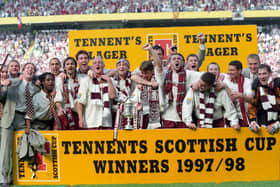 Hearts fans can relive the 1998 Scottish Cup win. Picture: SNS