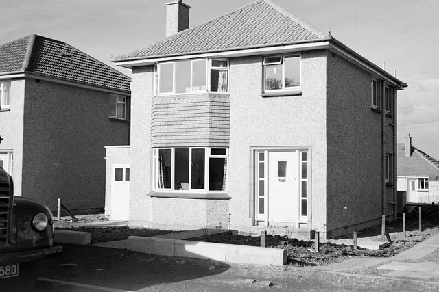 A newbuild Bolland house at Barnton pictured in 1959.