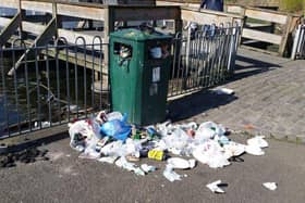 Kevin Lang says the number of bins in the city has been reduced in recent years