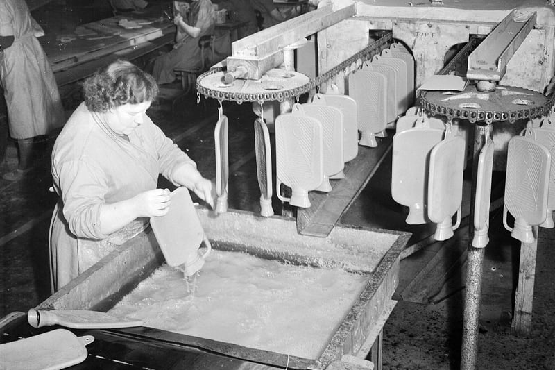 In 1951 Edinburgh's largest factory was the North British Rubber Company's works at Castle Mills Edinburgh which employed 3,664 people.