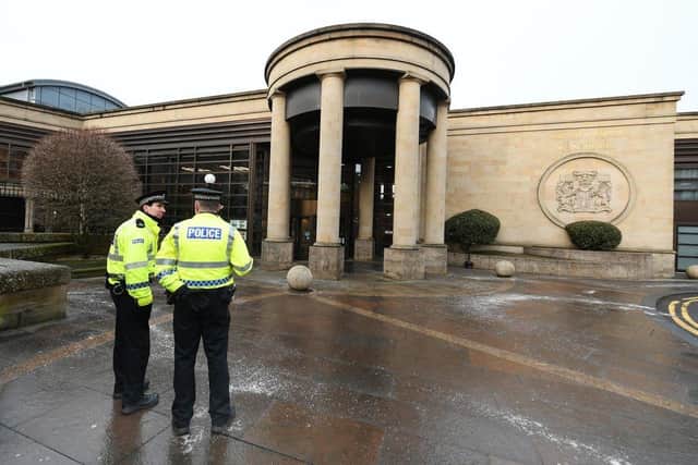 Jay Begbie pled guilty as he appeared in the dock at the High Court in Glasgow. Photo: John Devlin