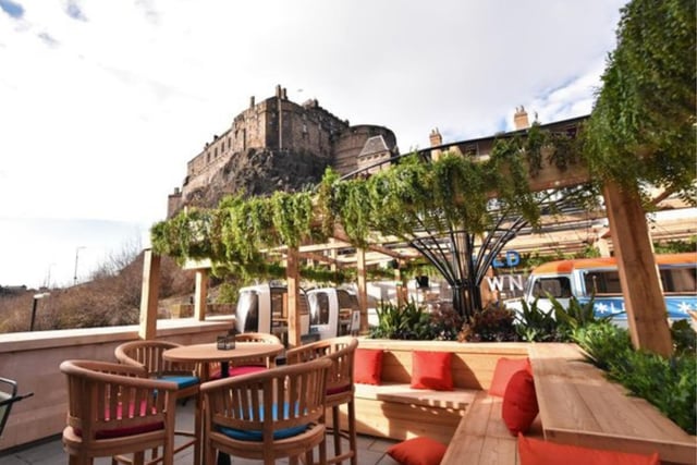 Cold Town House in Grassmarket is a pub with a terrific rooftop terrace. Voted Beer Bar of the Year 2021, it serves grazing platters, Neapolitan pizzas, and classic pub scran.