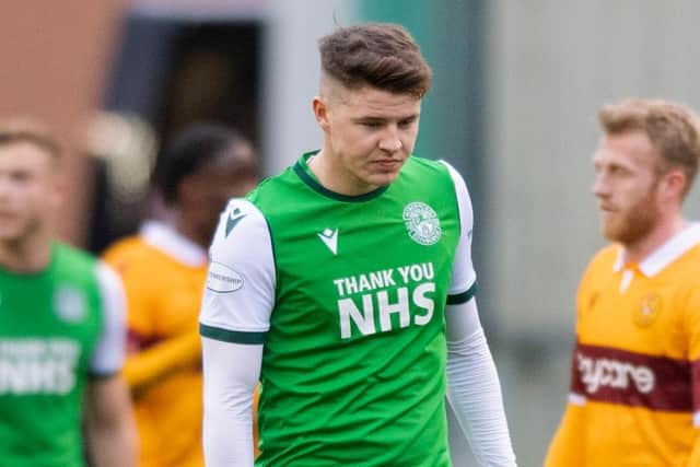 Kevin Nisbet made a second-half substitute appearance against Motherwell but was unable to influence the scoreline