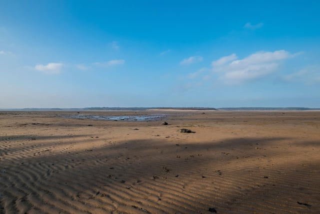 With views of the Forth Estuary, Belhaven Beach near Dunbar is set in the John Muir Country Park. With around a mile of sandy beach it's no wonder it's so popular with dog walkers.