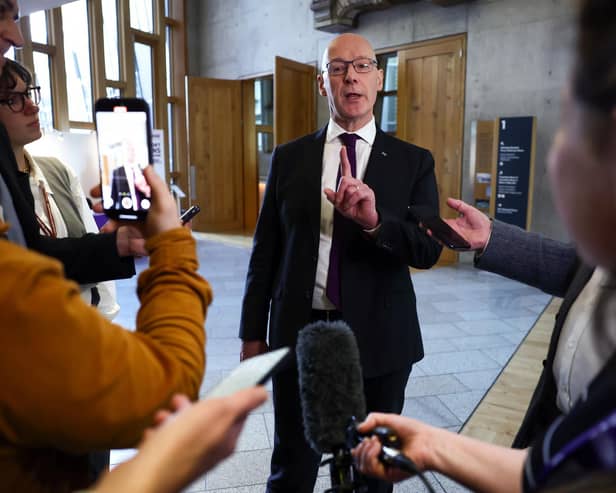 John Swinney needs to reveal more details about his plans to reform local government (Picture: Jeff J Mitchell)