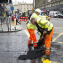 More than 200 roads, pavements and paths are to be repaired in Edinburgh (Picture: Ian Rutherford)