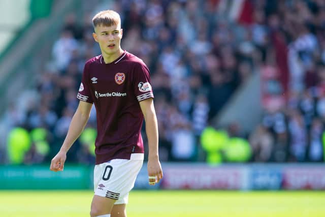 Hearts midfielder Harry Cochrane has rejoined Montrose. Picture: SNS