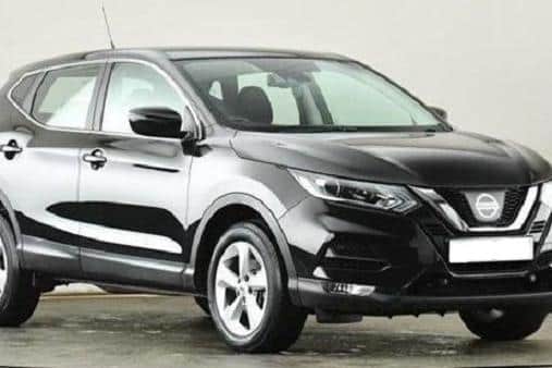 A police image of a Nissan Qashqai similar to the one which fatally struck George Robertson in September 2020