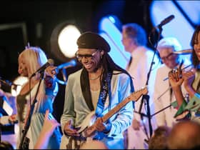 Chic and Nile Rogers are coming to Edinburgh this summer. Photo by Jill Furmanovsky