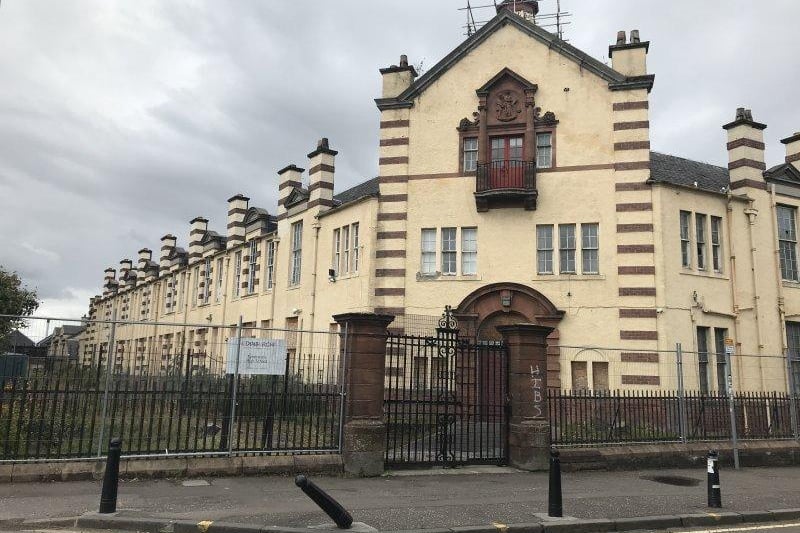 Tynecastle Secondary School was built 1910-11 to the designs of architect John A. Carfrae. The B-listed structure was added to the Buildings at Risk Register in 2021.