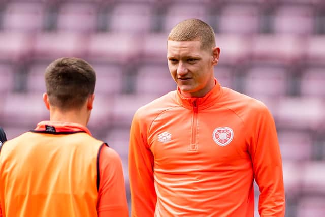Kye Rowles was an unused substitute for Hearts in Saturday's 2-2 draw with Crawley Town and can't wait to get onto the pitch at Tynecastle. Picture: SNS