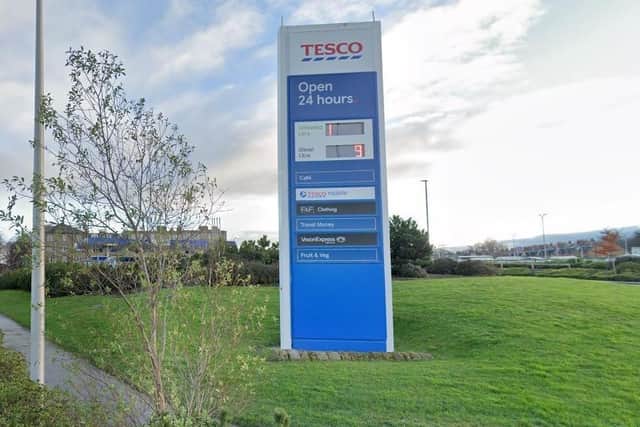 Tesco was arguing over the interest on the developer contribution