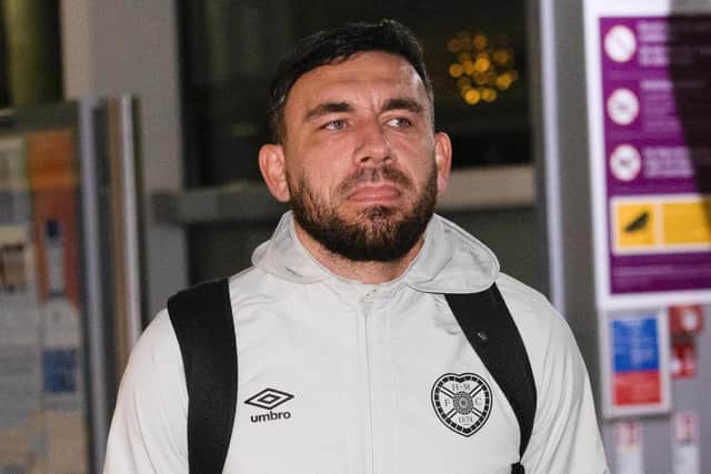 Robert Snodgrass has played his last game for Hearts. Picture: Paul Devlin / SNS