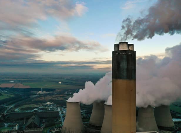 Scotland's greenhouse gas emissions fell by 12 per cent from 2019 to 2020, mainly driven by restrictions on travel during the Covid-19 pandemic. Picture: Getty Images