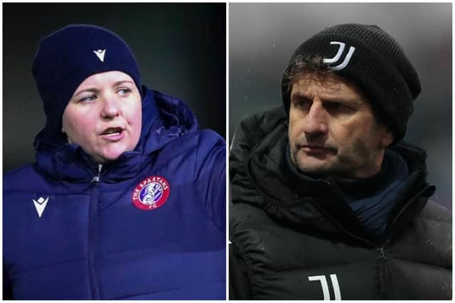 Debbi McCulloch is hoping to arrange meetings in Edinburgh and Turin with Juventus women manager Joe Montemurro. Pictures: Mark Brown / Getty