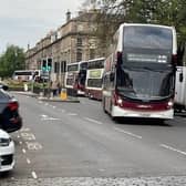 Residents in East London Street have complained about the noise from buses using their cobbled street early in the morning and late at night.