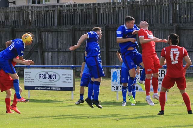Penicuik Athletic took their winning league form into the Scottish Cup with victory over Dundonald Bluebell (pic: Gus Cockburn)