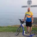 Stuart Jamieson on his recent challenge travelling nearly 1000 miles on a kick-scooter from Lands End to John O’Groats.