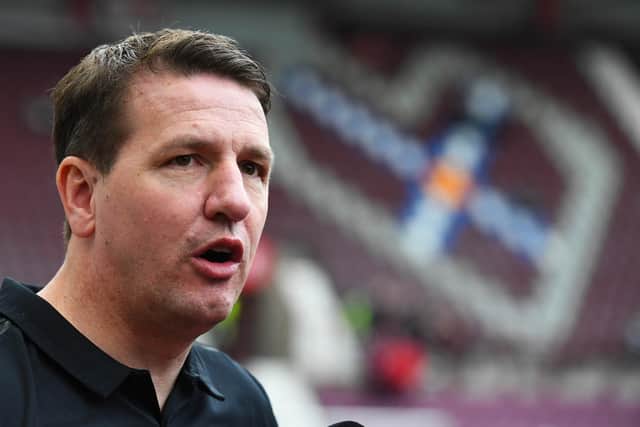 Daniel Stendel is prepared to give his wages to other Hearts employees.