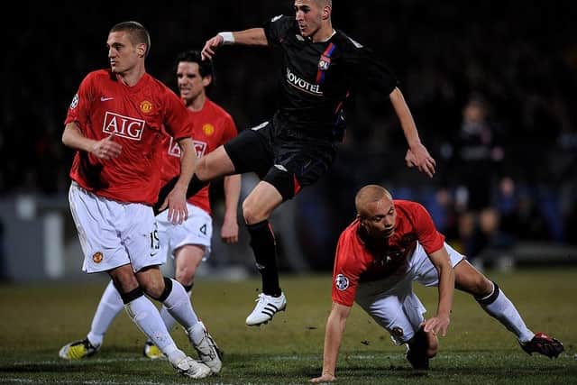 Manchester United will take on Lyon at Murrayfield on July 19 . Picture: Getty
