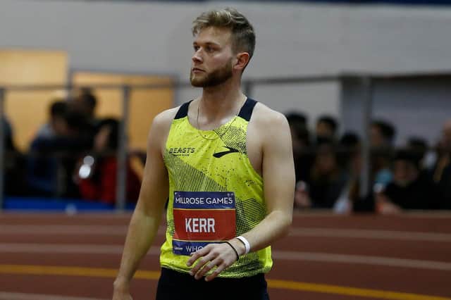 Josh Kerr set a Scottish record at the Whoop Wanamaker Mile  during the 114th Millrose Games held at The Armory Track in New York
