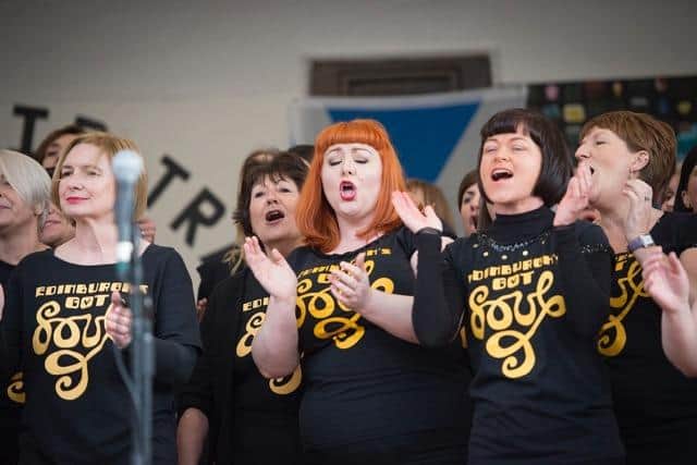Edinburgh's Got Soul Choir will belt out covers of uplifting classics