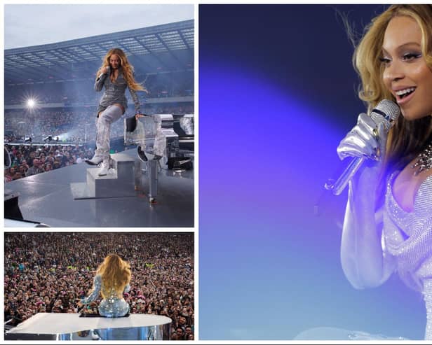 Take a look through our gallery to see 10 photos of Beyoncé and her superfans from the concert in Edinburgh in 2023.