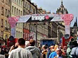 The Festival Fringe is famous for its outdoor events